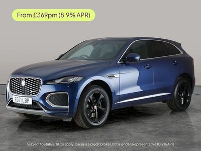 Used Jaguar F-Pace R-Dynamic 204 HP (150 kW) 2021 Blue SUV