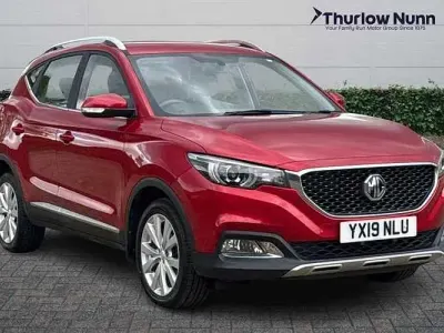 Used MG ZS Excite 106 HP (77 kW) 2018 Red SUV