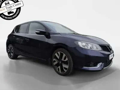 Used Nissan Pulsar Tekna 115 HP (84 kW) 2016 Blue Hatchback