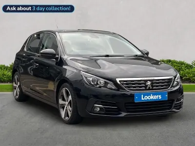 Używany Peugeot 308 Allure 130 KM (95 kW) 2019 Czarny Hatchback