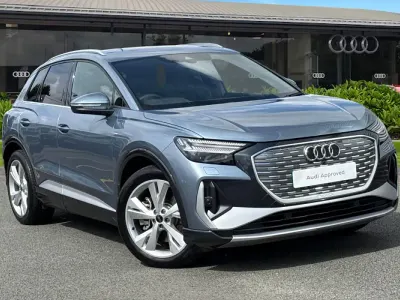 Used Audi Q4 e-tron S-Line 150 kW (204 HP) 2025 Blue SUV