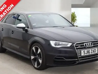 Used Audi S3 Sportback Comfort 300 HP (220 kW) 2016 Black Hatchback