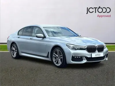 Used BMW 740 M Sport 315 HP (231 kW) 2019 Silver Sedan