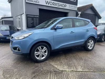 Usado Hyundai ix35 Style 135 HP (99 kW) 2012 Azul SUV