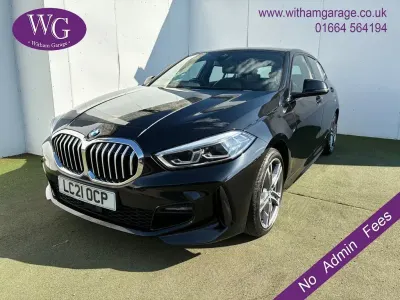 Used BMW 116 M Sport 116 HP (85 kW) 2021 Black Hatchback