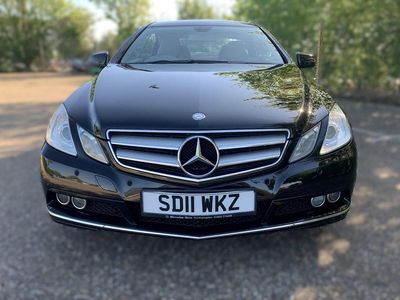 Used Mercedes E220 SE 170 HP (125 kW) 2011 Black Coupe
