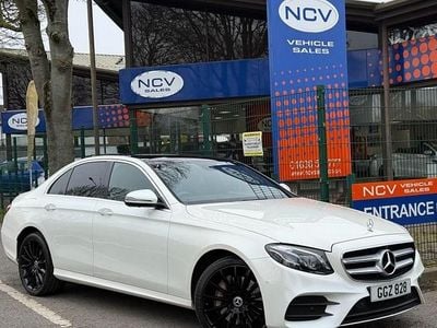 Used Mercedes E400 AMG line 340 HP (250 kW) 2019 White Sedan