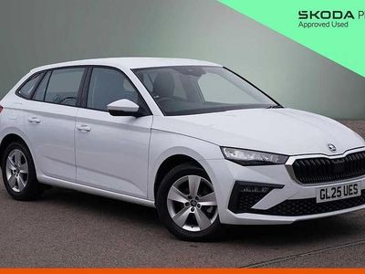 Used Skoda Scala SE 113 HP (83 kW) 2025 Moon white metallic Hatchback