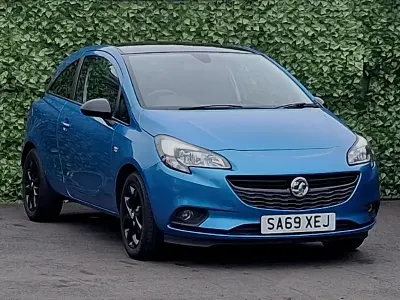 Used Vauxhall Corsa 90 HP (66 kW) 2019 Blue Hatchback