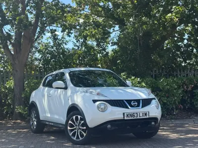 Used Nissan Juke Tekna 117 HP (86 kW) 2013 White SUV