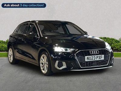 Used Audi A3 Sport 108 HP (79 kW) 2023 Black Sedan