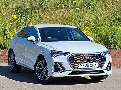 Used Audi Q3 S-Line 150 HP (110 kW) 2020 White SUV