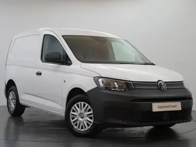 Used VW Caddy 101 HP (74 kW) 2023 White MPV