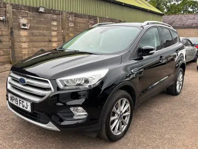 Used Ford Kuga Titanium 120 HP (88 kW) 2019 Panther black SUV