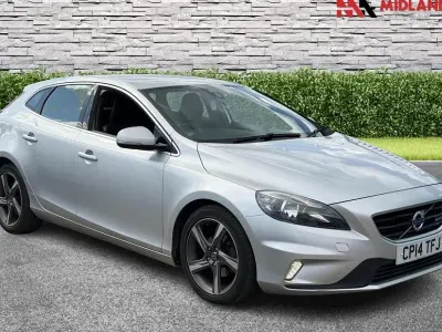 Used Volvo V40 R-Design 115 HP (84 kW) 2014 Silver Hatchback