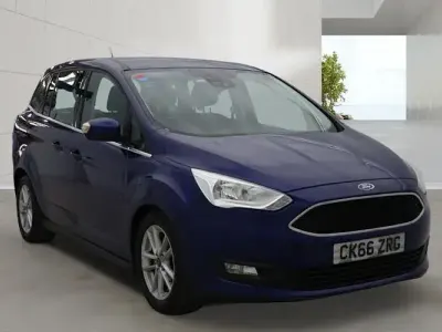 Used Ford Grand C-Max Zetec 120 HP (88 kW) 2016 Blue MPV