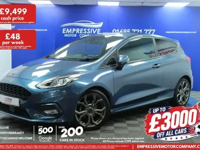 Used Ford Fiesta ST-Line 2020 Blue Hatchback