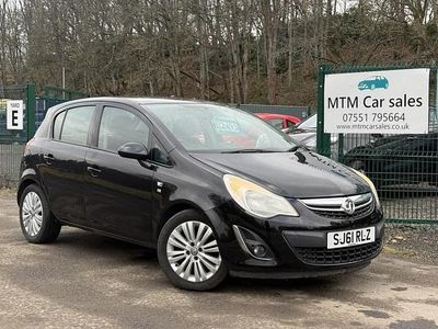 Used Vauxhall Corsa Excite 2011 Black Hatchback