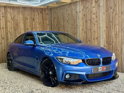 Used BMW 440 M Sport 326 HP (239 kW) 2017 Blue Coupe