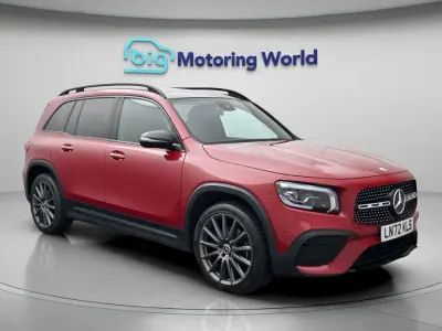 Used Mercedes GLB200 AMG line 163 HP (119 kW) 2022 Red SUV
