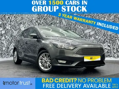 Used Ford Focus Zetec 125 HP (91 kW) 2017 Grey Hatchback