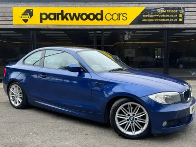 Begagnad BMW 118 Coupé M Sport 143 HK (105 kW) 2011 Blå Sportkupé