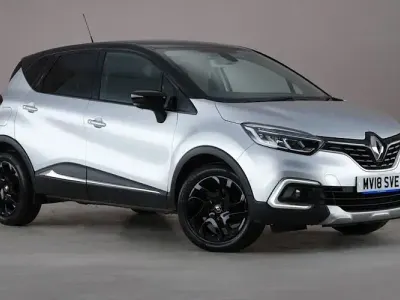 Used Renault Captur Dynamique 120 HP (88 kW) 2018 Silver/black SUV