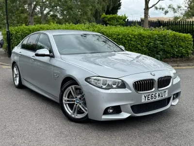 Used BMW 520 M Sport 190 HP (139 kW) 2015 Silver Sedan