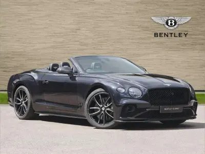 Used Bentley Continental GT Convertible 625 HP (459 kW) 2019 Black Cabriolet