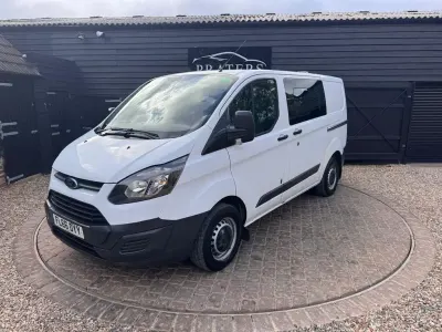 Used Ford Transit Custom 100 HP (73 kW) 2016 White Van