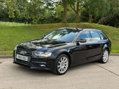 Used Audi A4 Advanced 177 HP (130 kW) 2015 Black Estate