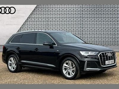 Used Audi Q7 S-Line 340 HP (250 kW) 2022 Black SUV