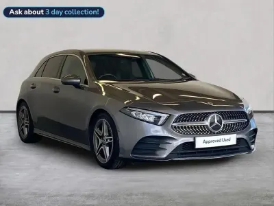 Used Mercedes A200 AMG line 163 HP (119 kW) 2020 Grey Hatchback