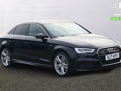 Used Audi A3 S-Line 220 HP (161 kW) 2017 Black Sedan