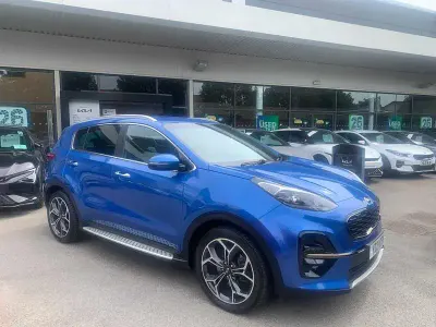 Used Kia Sportage GT-Line 2021 Blue flame SUV