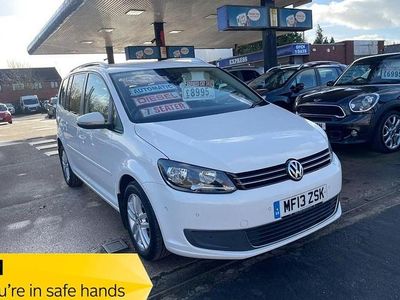 Used VW Touran SE 177 HP (130 kW) 2013 White MPV