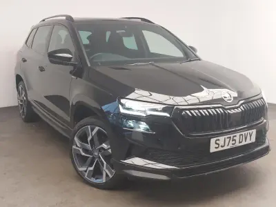 Used Skoda Karoq SportLine 150 HP (110 kW) 2025 Black SUV