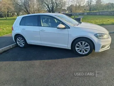 Used VW Golf VII S 115 HP (84 kW) 2017 White Hatchback