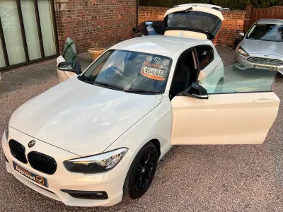 Used BMW 116 Performance 116 HP (85 kW) 2017 White Hatchback
