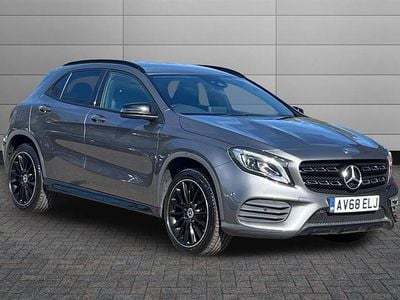 Used Mercedes GLA220 AMG Line Premium 177 HP (130 kW) 2018 Mountain grey SUV