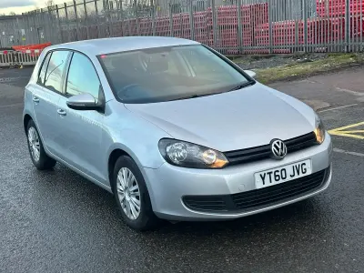 Used VW Golf VI S 122 HP (89 kW) 2010 Silver Hatchback
