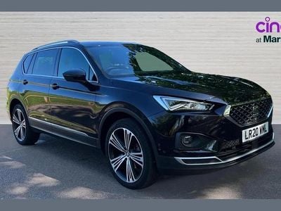 Used Seat Tarraco XCELLENCE Lux 150 HP (110 kW) 2020 Black SUV