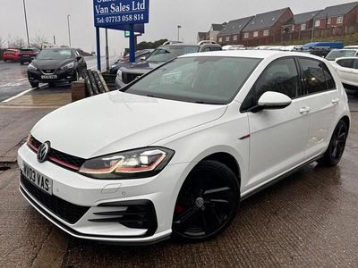 Used VW Golf VII GTI 230 HP (169 kW) 2018 White Hatchback