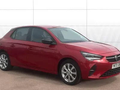 Used Vauxhall Corsa 75 HP (55 kW) 2021 Red Hatchback