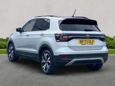 Used VW T-Cross Black Edition 95 HP (69 kW) 2023 Silver SUV