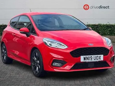 Used Ford Fiesta ST-Line 100 HP (73 kW) 2019 Red Hatchback