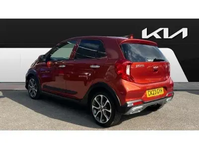Used Kia Picanto X-Line 66 HP (48 kW) 2023 Orange Hatchback