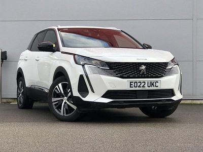 White Used 2022 Peugeot 3008 Allure Premium SUV | £14,795 (Good price)