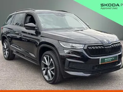 Used Skoda Kodiaq SportLine 110 HP (80 kW) 2023 Black magic pearl effect SUV