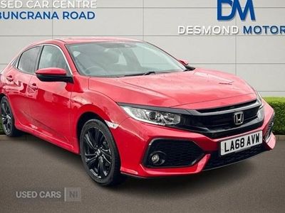 Used Honda Civic SR 126 HP (92 kW) 2018 Red Hatchback